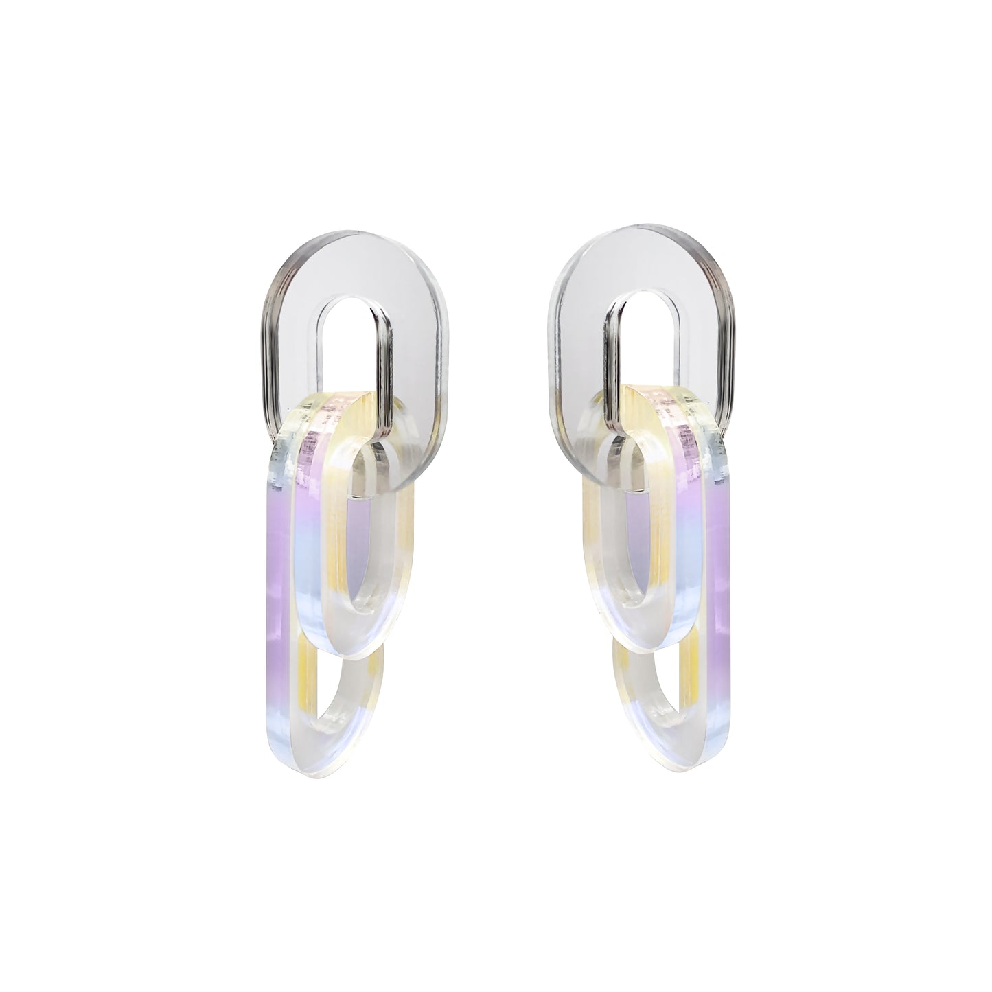 ELLIPSE  Argent-irisée