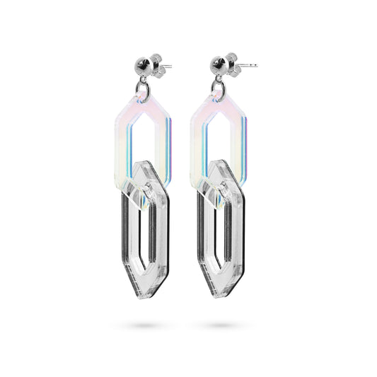 LINK DUO ARGENT/IRISE