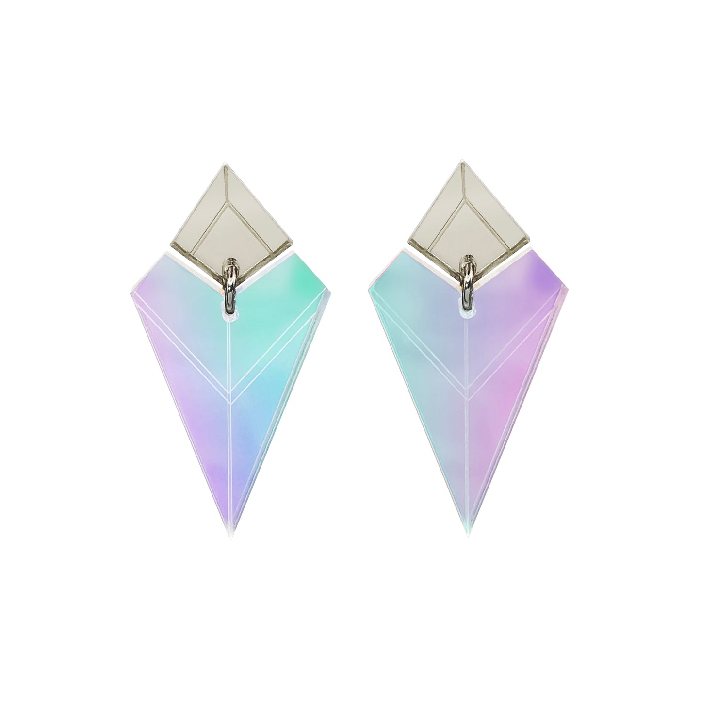 SAKURA Argent-irisé