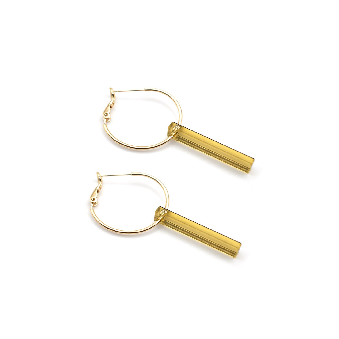 TIKA BASE 2.5  (PAIRE DE CRÉOLES ET LEUR MINIS BARETTES)