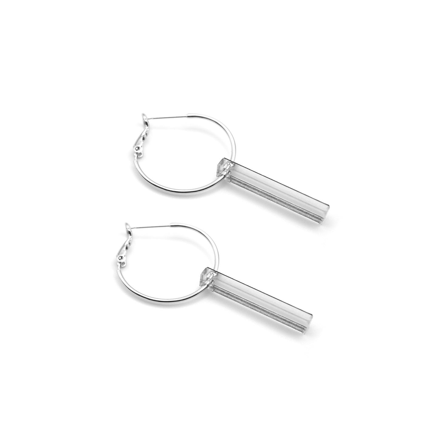 TIKA BASE 2.5  (PAIRE DE CRÉOLES ET LEUR MINIS BARETTES)