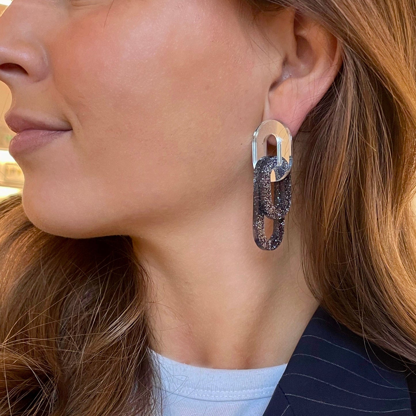 ELLIPSE ARGENT-PAILLETTES