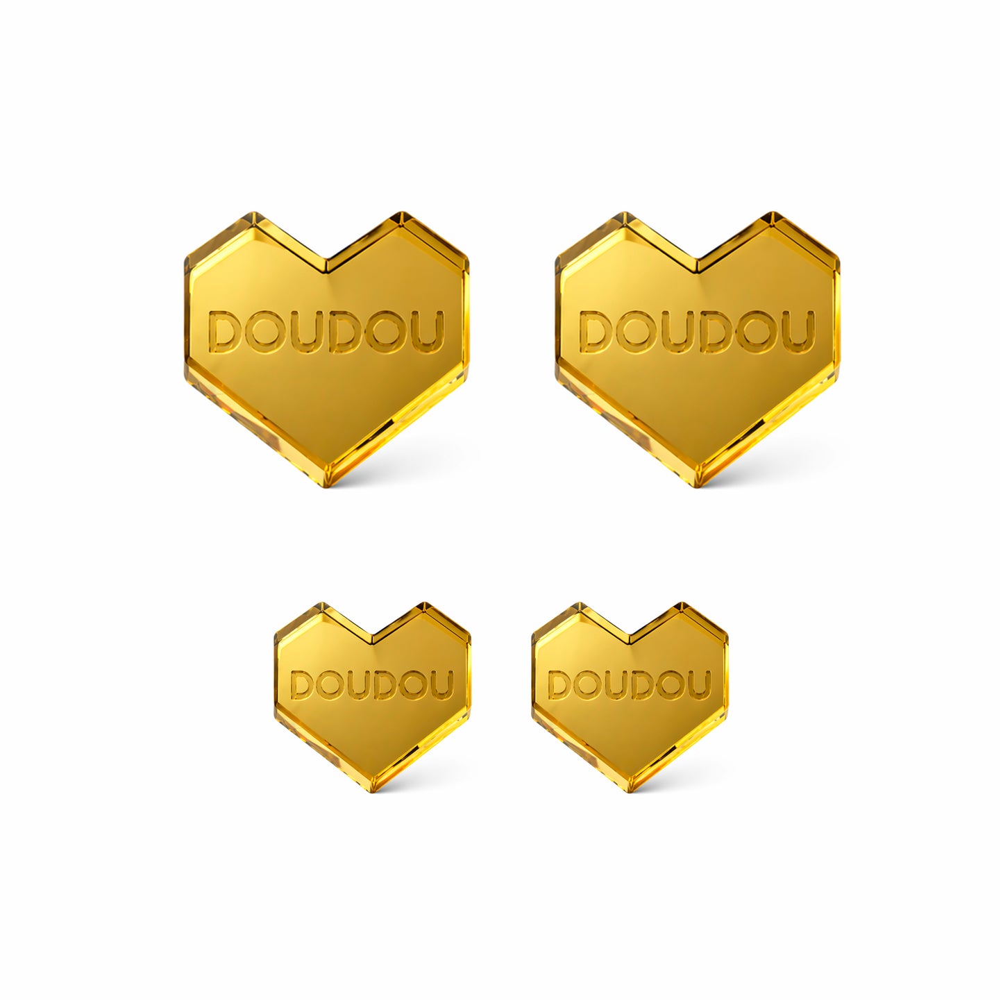 DOUDOU COEUR OR