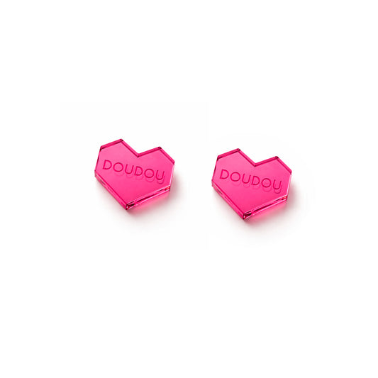 DOUDOU COEUR ROSE
