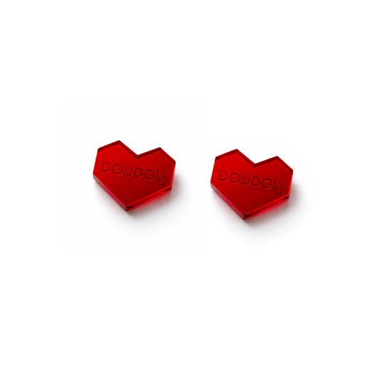 DOUDOU COEUR ROUGE