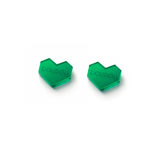 DOUDOU COEUR VERT